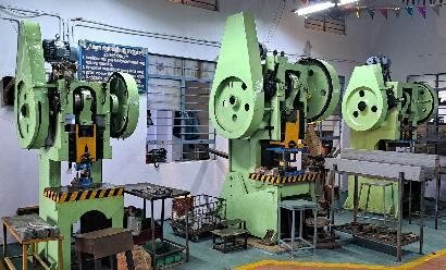 Power presses on the shop floor