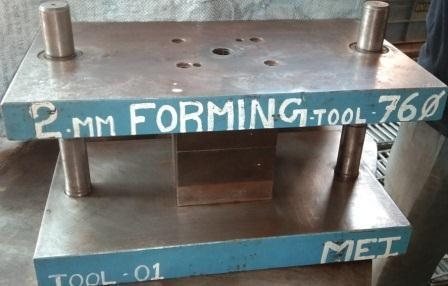 2 mm forming tool made in the Techno Engineering tool room